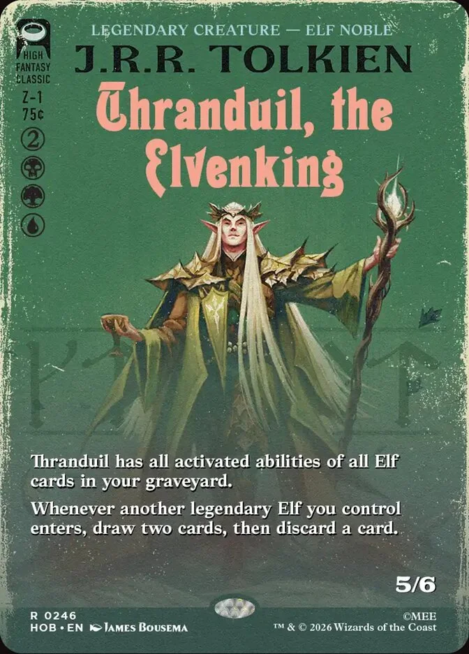 Thranduil, the Elvenking 「HOB/246」「EN」