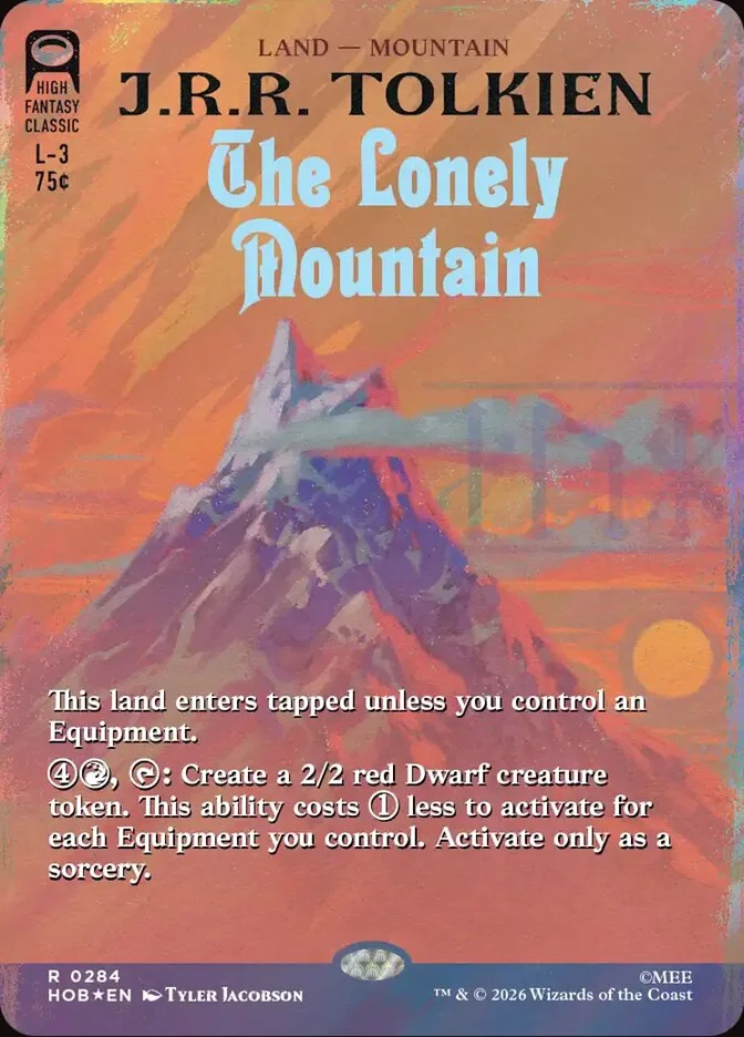 The Lonely Mountain 「HOB/284」「EN」