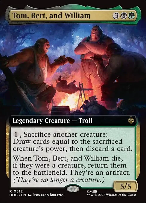 Tom, Bert, and William 「HOB/312」「EN」