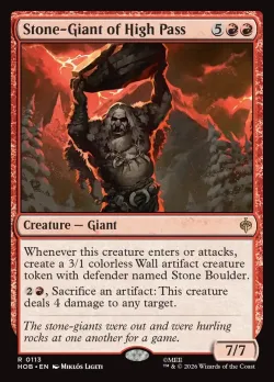 Stone-Giant of High Pass #113 · Magic: The Gathering