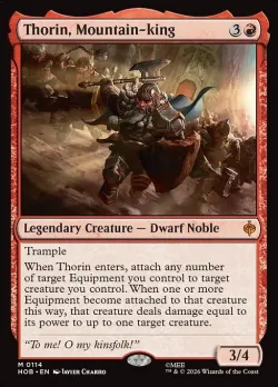 Thorin, Mountain-king 「HOB/114」「EN」