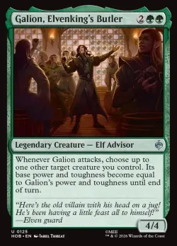 Galion, Elvenking's Butler #125 · Magic: The Gathering