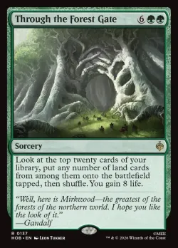 Through the Forest Gate #137 · Magic: The Gathering