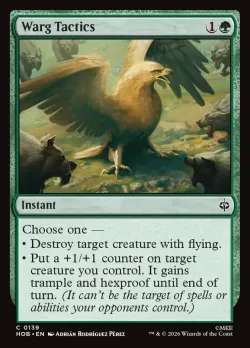 Warg Tactics #139 · Magic: The Gathering