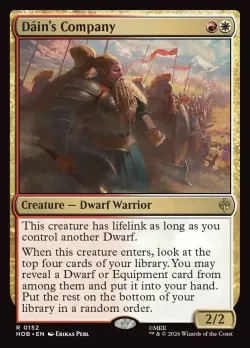 Dáin's Company #152 · Magic: The Gathering