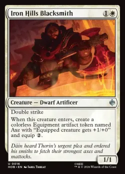 Iron Hills Blacksmith #16 · Magic: The Gathering
