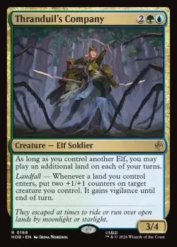 Thranduil's Company #168 · Magic: The Gathering