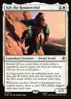 Kíli the Resourceful #17 · Magic: The Gathering