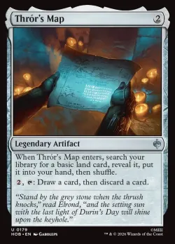 Thrór's Map #179 · Magic: The Gathering