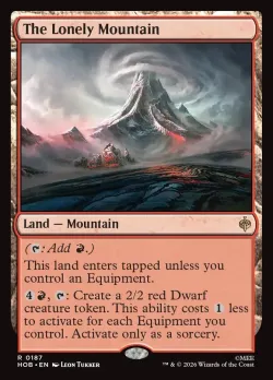The Lonely Mountain #187 · Magic: The Gathering