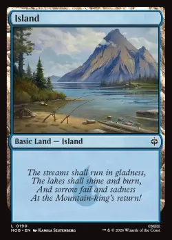 Island #190 · Magic: The Gathering