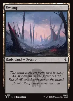 Swamp #191 · Magic: The Gathering