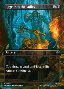 Rage into the Valley #200 · Magic: The Gathering