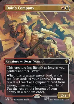 Dáin's Company #212 · Magic: The Gathering
