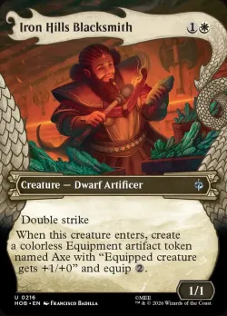 Iron Hills Blacksmith #216 · Magic: The Gathering