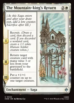 The Mountain-king's Return #22 · Magic: The Gathering
