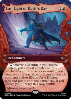 Last Light of Durin's Day #228 · Magic: The Gathering