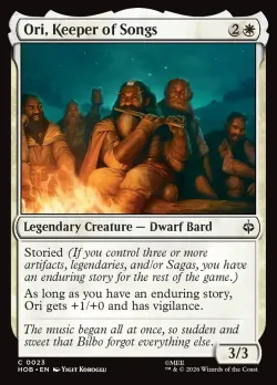 Ori, Keeper of Songs #23 · Magic: The Gathering
