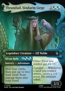 Thranduil, Sindarin Liege // Silvan Rally #233 · Magic: The Gathering