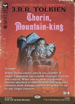Thorin, Mountain-king 「HOB/243」「EN」