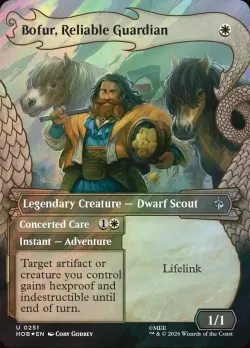 Bofur, Reliable Guardian // Concerted Care #251 · Magic: The Gathering
