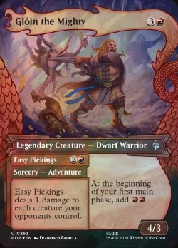 Glóin the Mighty // Easy Pickings #263 · Magic: The Gathering
