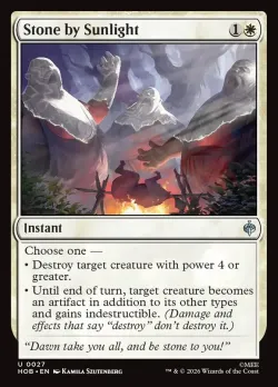 Stone by Sunlight #27 · Magic: The Gathering