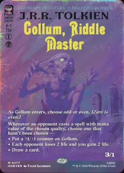 Gollum, Riddle Master 「HOB/277」「EN」