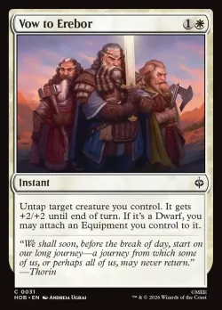 Vow to Erebor #31 · Magic: The Gathering