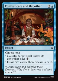 Confusticate and Bebother #35 · Magic: The Gathering