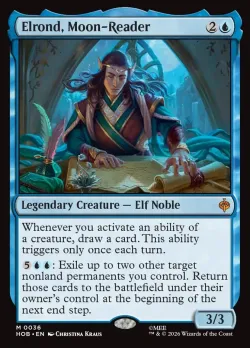 Elrond, Moon-Reader #36 · Magic: The Gathering