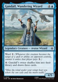 Gandalf, Wandering Wizard #41 · Magic: The Gathering