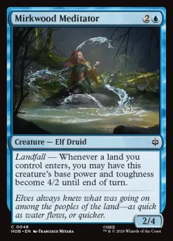 Mirkwood Meditator #48 · Magic: The Gathering