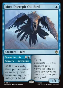 Most Decrepit Old Bird // Speak Secrets #49 · Magic: The Gathering