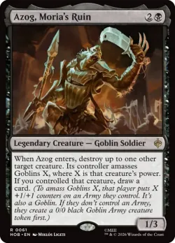 Azog, Moria's Ruin #61 · Magic: The Gathering