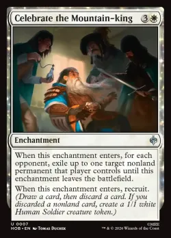 Celebrate the Mountain-king #7 · Magic: The Gathering