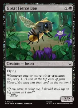 Great Fierce Bee #73 · Magic: The Gathering