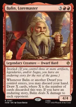 Balin, Loremaster #87 · Magic: The Gathering