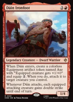 Dáin Ironfoot #91 · Magic: The Gathering