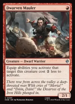 Dwarven Mauler #95 · Magic: The Gathering