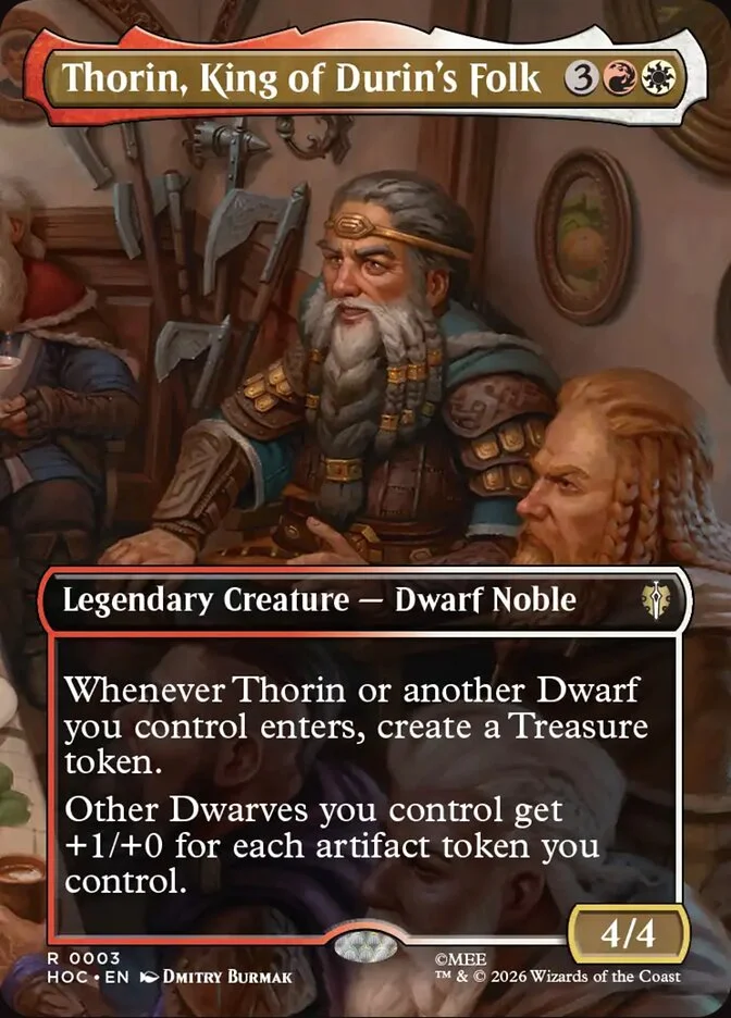 Thorin, King of Durin's Folk 「HOC/3」「EN」