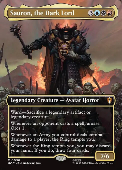 Sauron, the Dark Lord 「HOC/36」「EN」