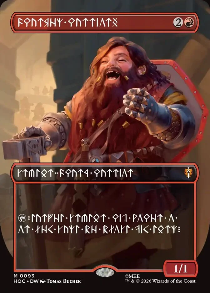 Dwarven Warriors 「HOC/93」「EN」