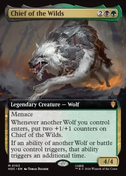 Chief of the Wilds #103 · Magic: The Gathering