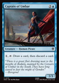 Captain of Umbar 「HOC/173」「EN」