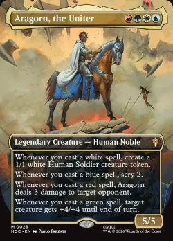 Aragorn, the Uniter #29 · Magic: The Gathering