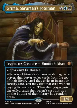 Gríma, Saruman's Footman #33 · Magic: The Gathering