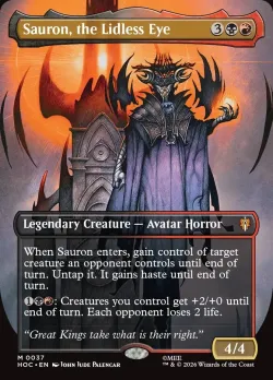 Sauron, the Lidless Eye #37 · Magic: The Gathering