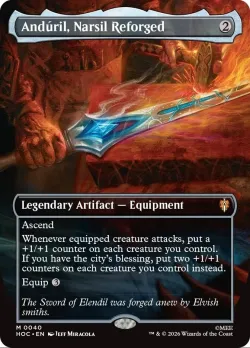 Andúril, Narsil Reforged #40 · Magic: The Gathering