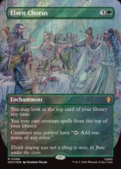Elven Chorus #66 · Magic: The Gathering